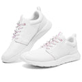 ALEADER Energycloud Womens Walking Shoes Slip On Running Shoes Athletic Tennis Shoes Lightweight Gym Workout Breathable Fashion Sneakers White Size 8 US